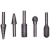Amtech 5pc Rotary Burr Set(2) Amtech 5pc Rotary Burr Set(2)
